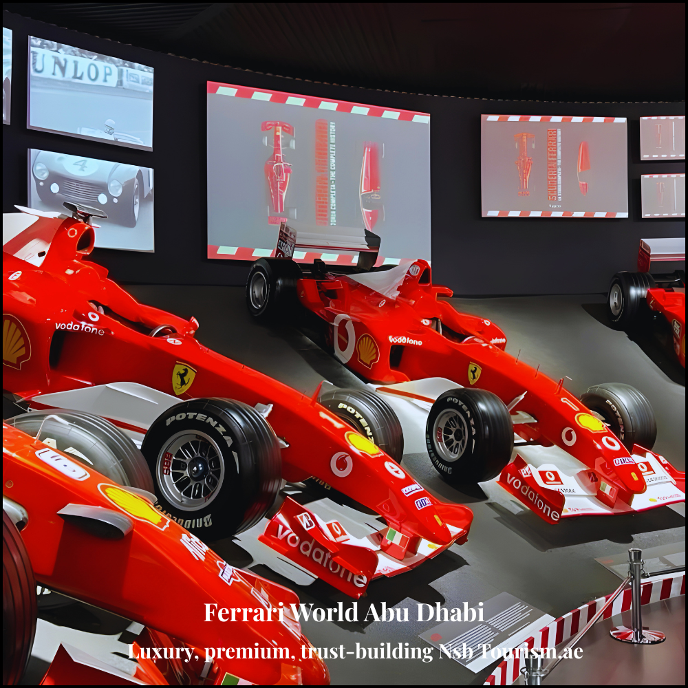 Ferrari World Abu Dhabi tickets and transfers by NSB Tourism (2)