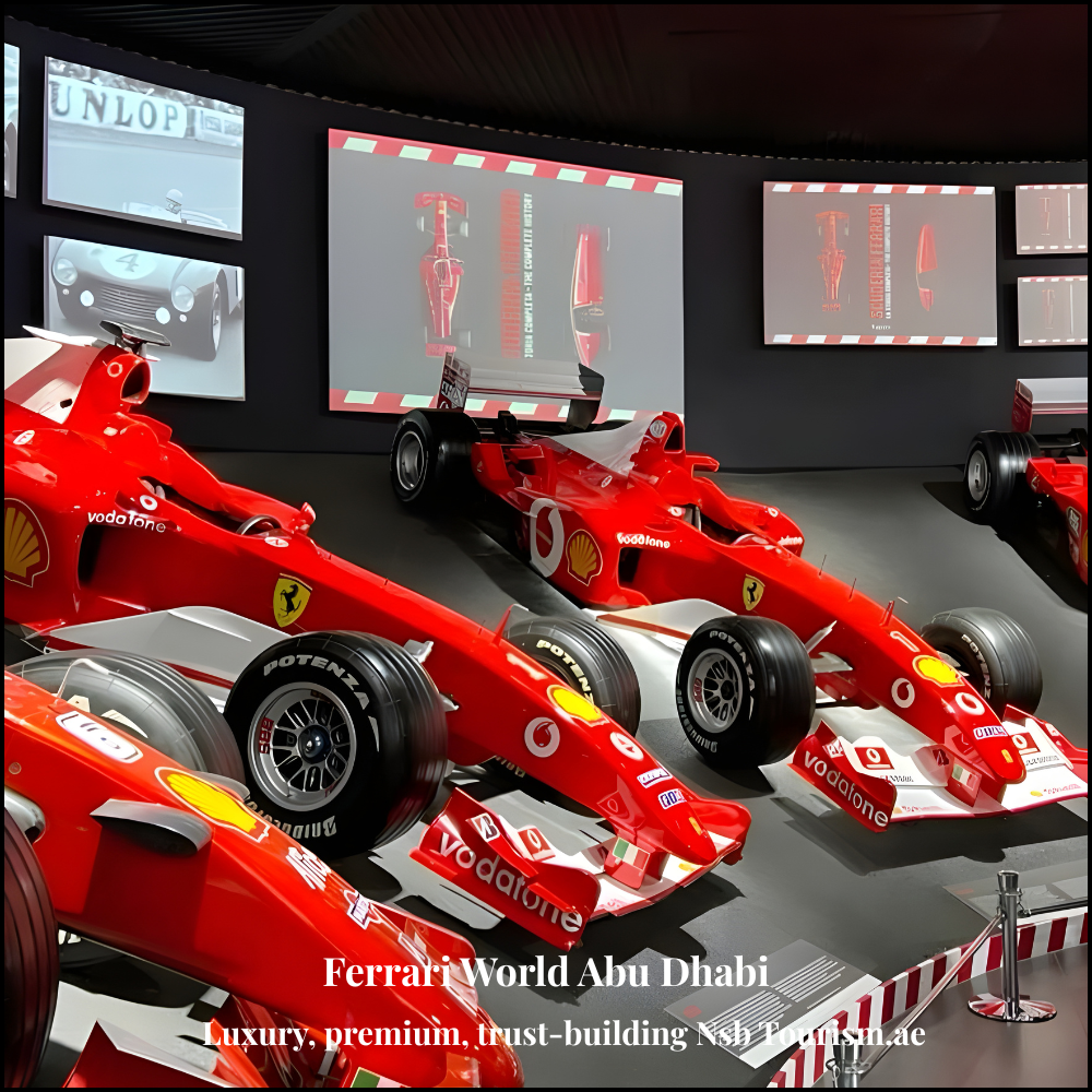 Ferrari World Abu Dhabi tickets and transfers by NSB Tourism (3)