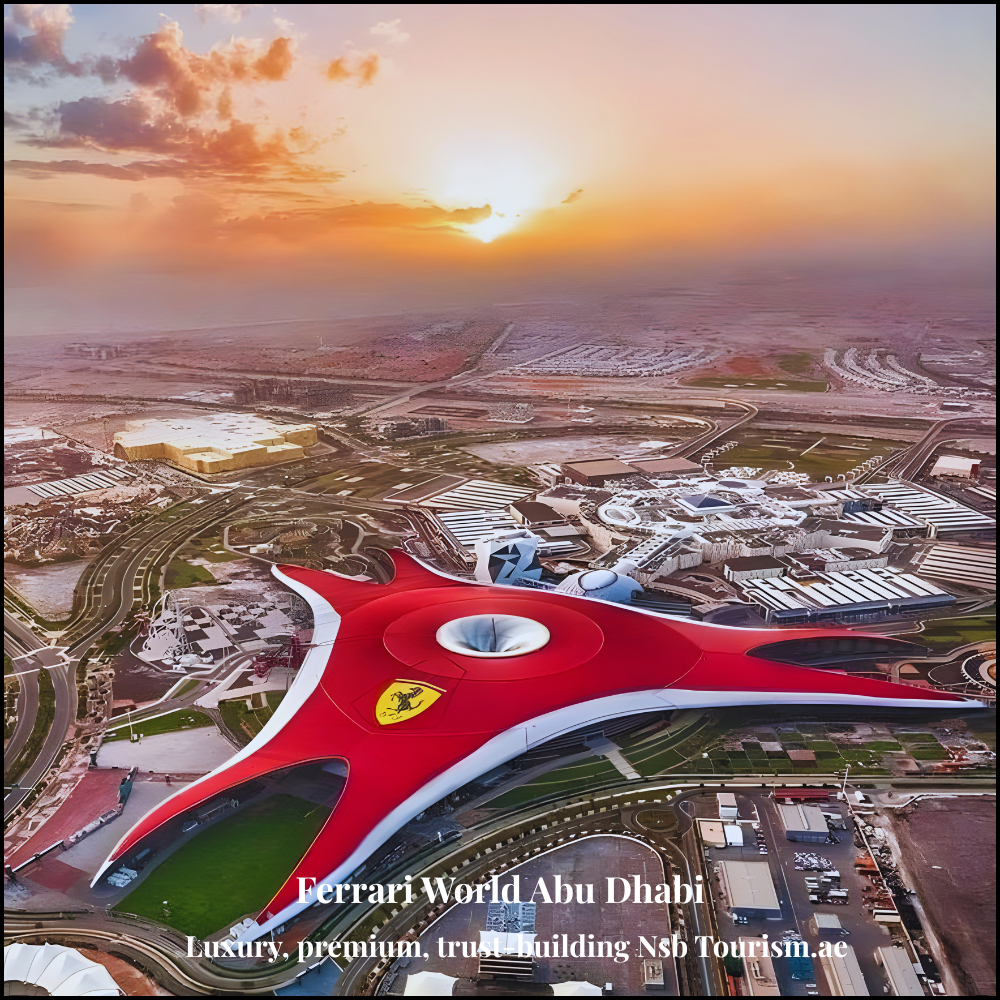 Ferrari World Abu Dhabi tickets and transfers by NSB Tourism