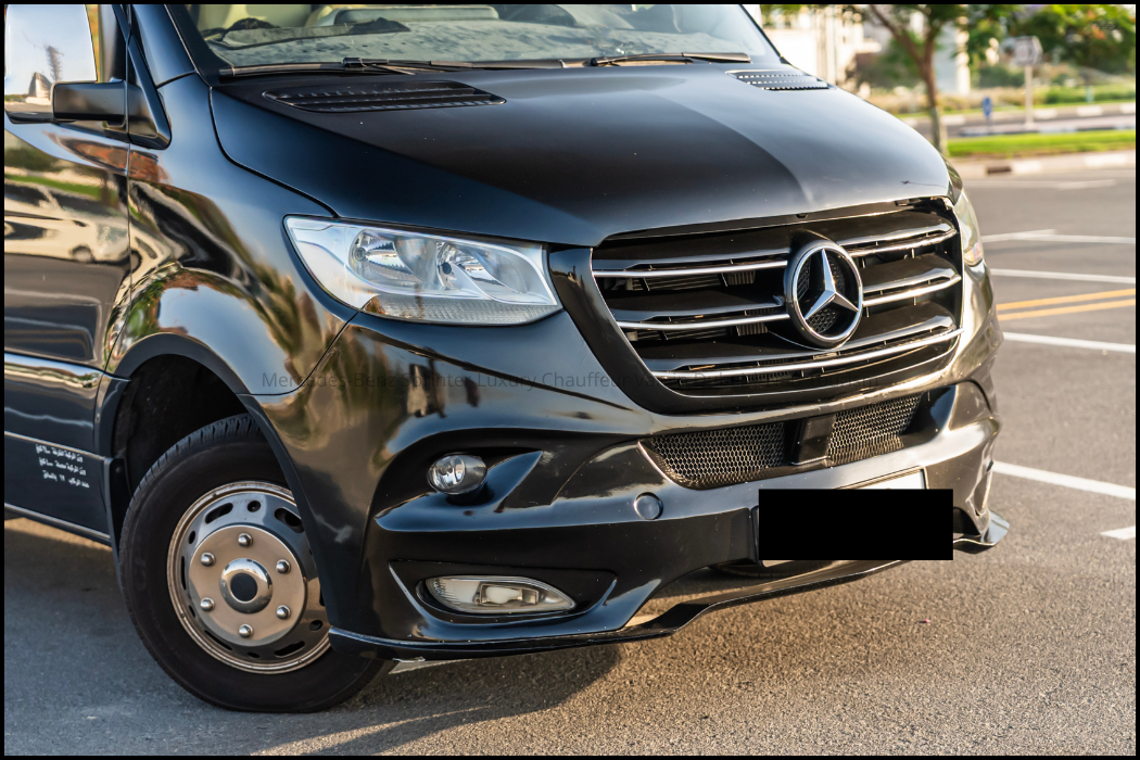 Mercedes-Benz Sprinter Luxury Chauffeur Van in Dubai _ NSB Tourism 3