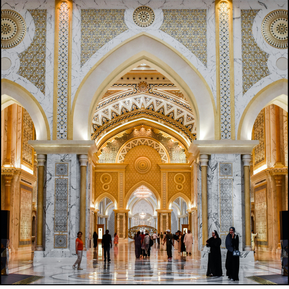 Qasr Al Watan Abu Dhabi Presidential Palace entry ticket tour with NSB Tourism UAE