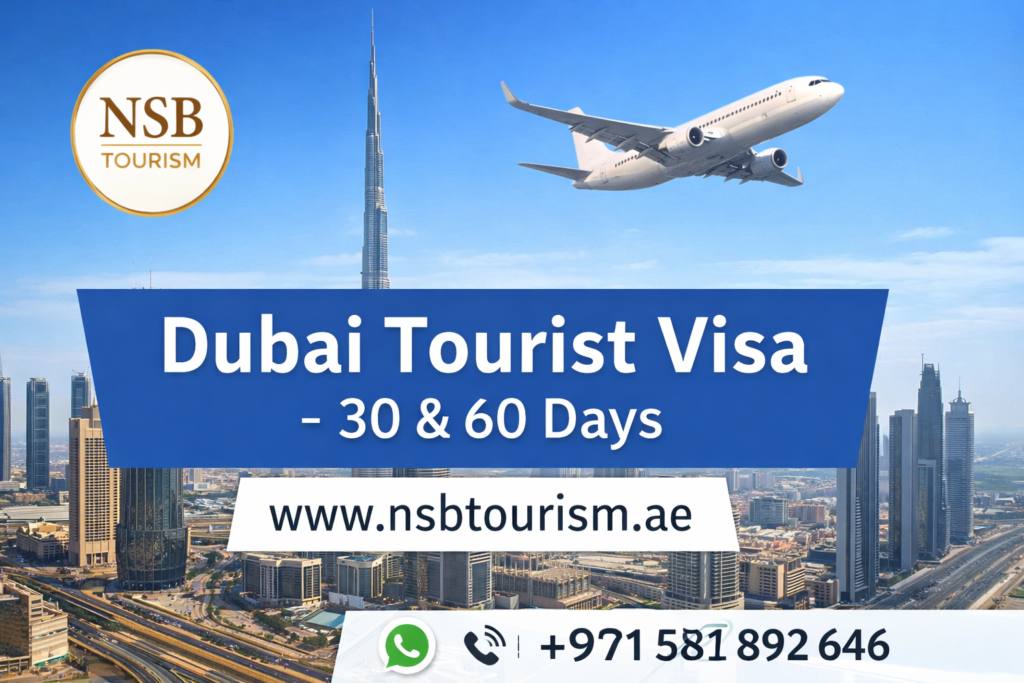 Apply Dubai Tourist Visa Online with NSB Tourism UAE