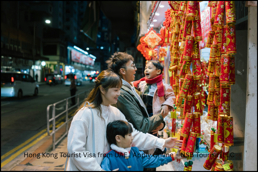 Apply Hong Kong visa online Dubai – Hong Kong skyline night