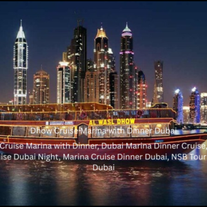 Dhow Cruise Marina with Dinner Dubai