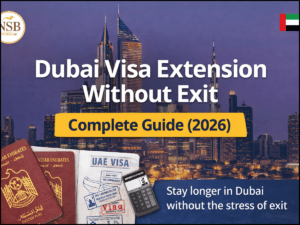 Dubai Visa Extension Without Exit – Complete Guide 2026 | NSB Tourism