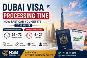 dubai visa processing time fast UAE tourist visa approval guide 2026
