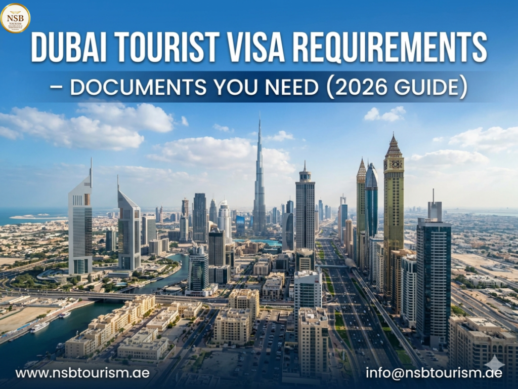 dubai tourist visa requirements passport documents and UAE visa application guide 2026