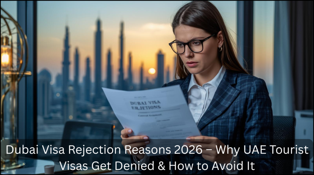 Dubai visa rejection review and correction travel scene