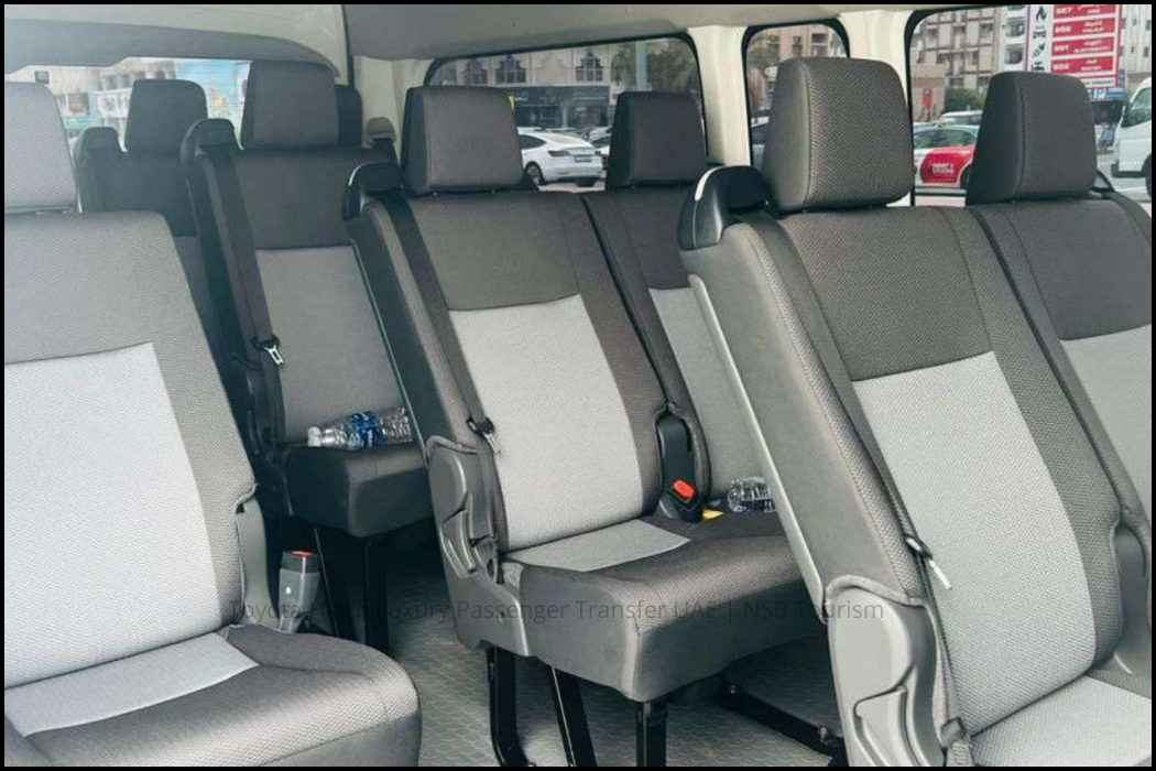 Executive Toyota Hiace Group Transport Dubai – NSB Tourism 3