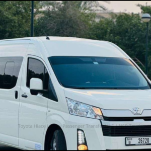 Toyota Hiace 11-seater van rental Dubai – NSB Tourism