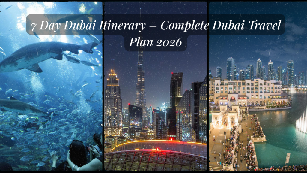 7 Day Dubai Itinerary – Complete Dubai Travel Plan 2026