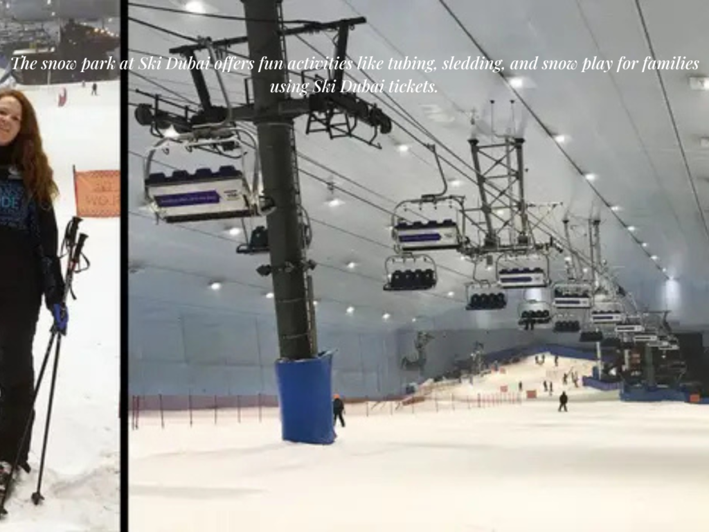 Ski Dubai tickets snow park activities kids families Dubai