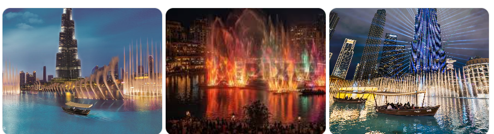 Dubai skyline at night with Burj Khalifa lights showing top Dubai night activities and nightlife experiences in 2026