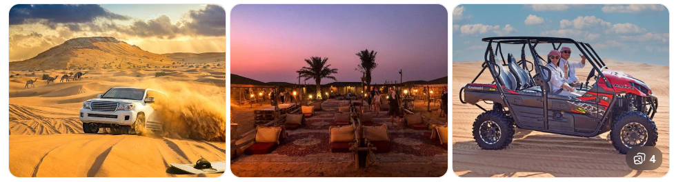 best time to visit dubai skyline burj khalifa winter clear sky