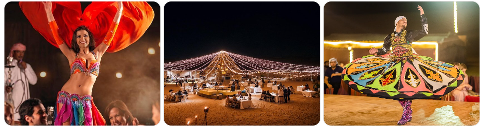 desert safari Dubai BBQ dinner camp