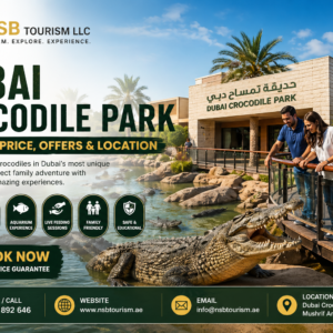 Dubai Crocodile Park tickets crocodiles lagoon Dubai family wildlife attraction UAE