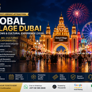 global village dubai tickets entry shows cultural experience 2026 fireworks night