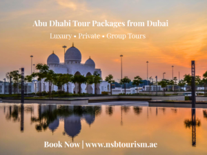 Abu Dhabi tour packages from Dubai with Sheikh Zayed Grand Mosque and luxury transport experience