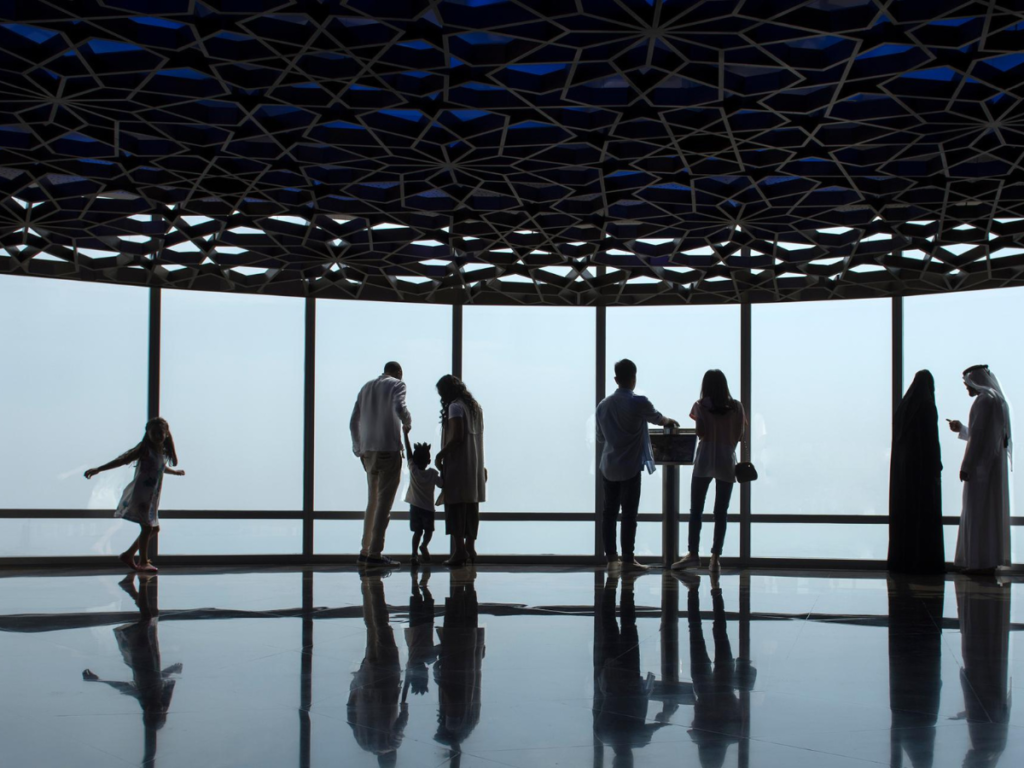burj khalifa tickets price night view dubai skyline lights
