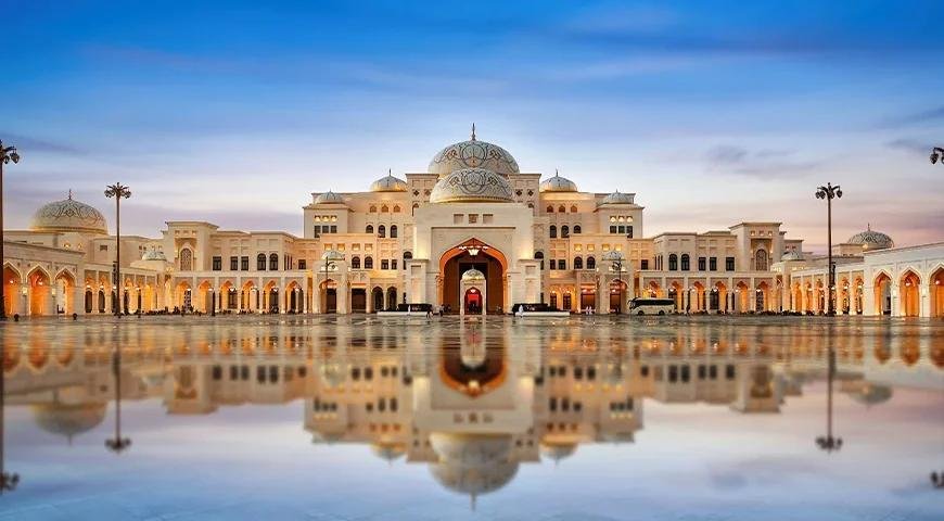 qasr al watan abu dhabi presidential palace exterior architecture uae