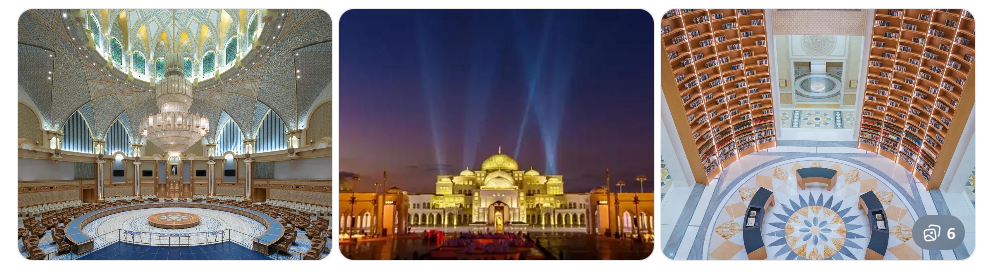 Qasr Al Watan Abu Dhabi presidential palace interior grand hall architecture city tour attractions