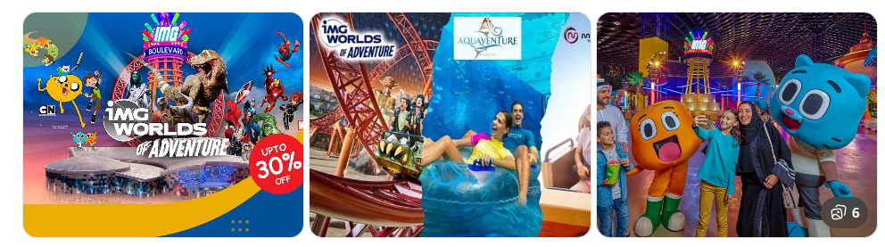 IMG Worlds tickets Dubai offers and discounts online booking deals