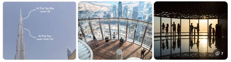 burj khalifa tickets price sunset view level 148 dubai