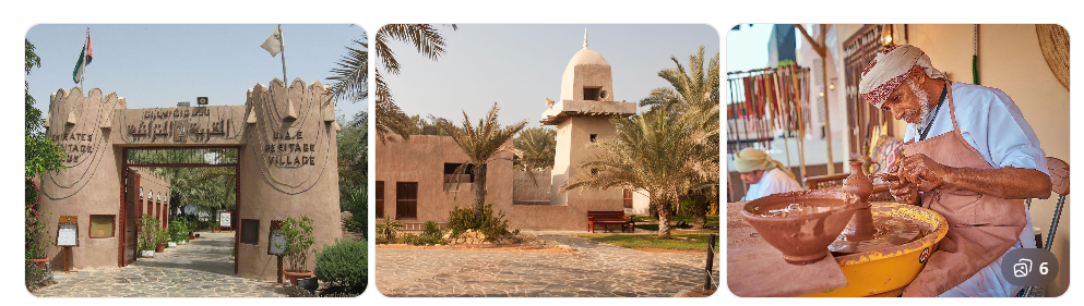 Heritage Village Abu Dhabi traditional Emirati houses Bedouin lifestyle city tour attractions