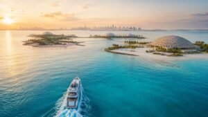 Abu Dhabi Island Tour with luxury beaches and island attractions in UAE