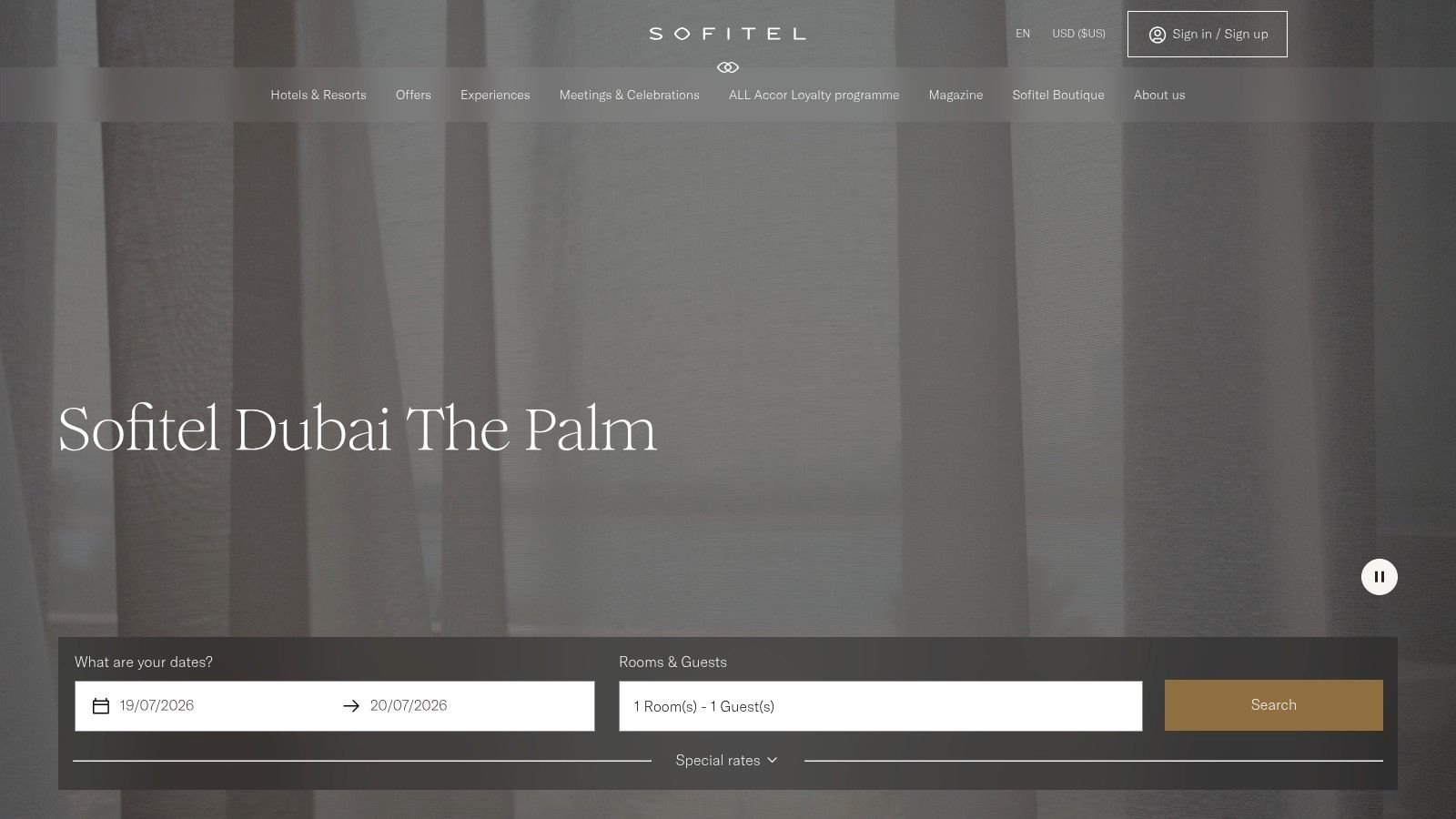 Sofitel Dubai The Palm