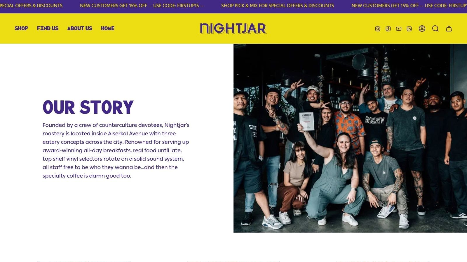 Nightjar Coffee Roasters (Alserkal Avenue, plus other concepts)