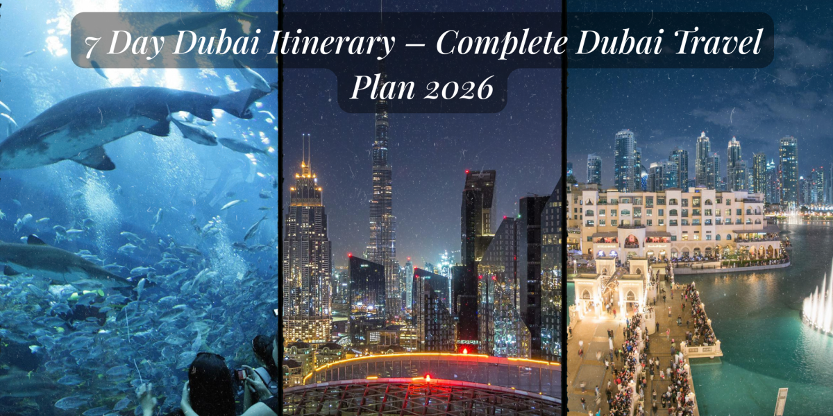 7 Day Dubai Itinerary – Complete Dubai Travel Plan 2026