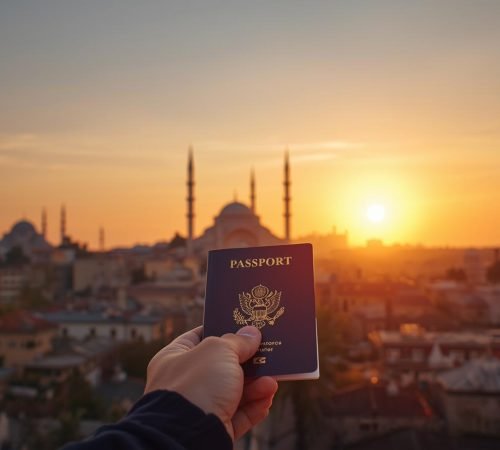Azerbaijan tourist visa from UAE guide with Baku skyline