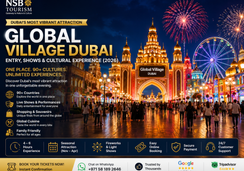 global village dubai tickets entry shows cultural experience 2026 fireworks night