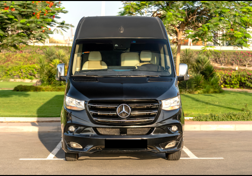 Mercedes-Benz Sprinter Luxury Chauffeur Van in Dubai _ NSB Tourism 2