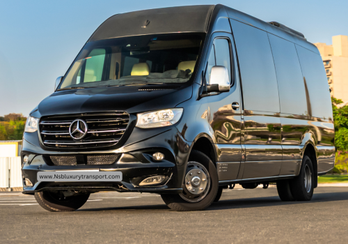 Travel in spacious comfort and premium convenience with the Mercedes Sprinter, a luxury van ideal for group travel, corporate outings, airport transfers, events, exhibitions, and inter-emirate journeys in Dubai and Abu Dhabi.